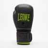 Боксерские перчатки Leone GN313 Waves Black 16 унцій (GN313_Black_16oz) изображение 4