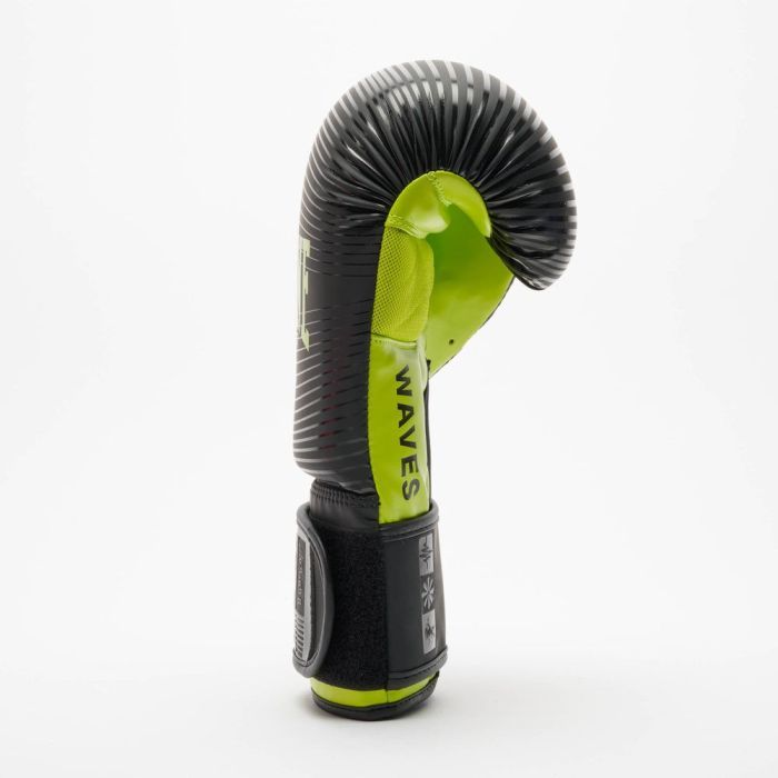 Боксерские перчатки Leone GN313 Waves Black 16 унцій (GN313_Black_16oz) изображение 6