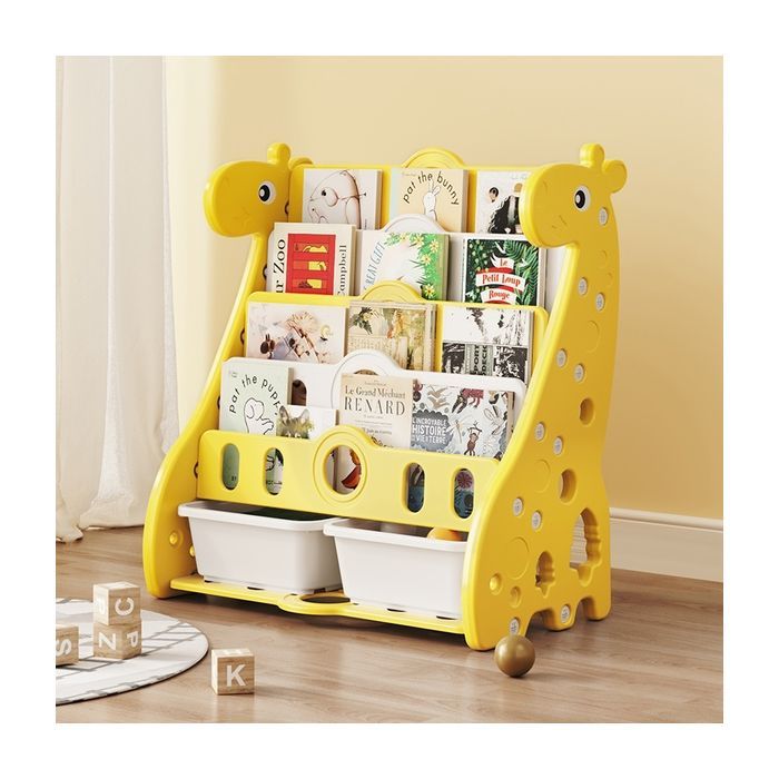 Детский стеллаж Mealux Raffo Yellow (KD-E042 Yellow) изображение 2