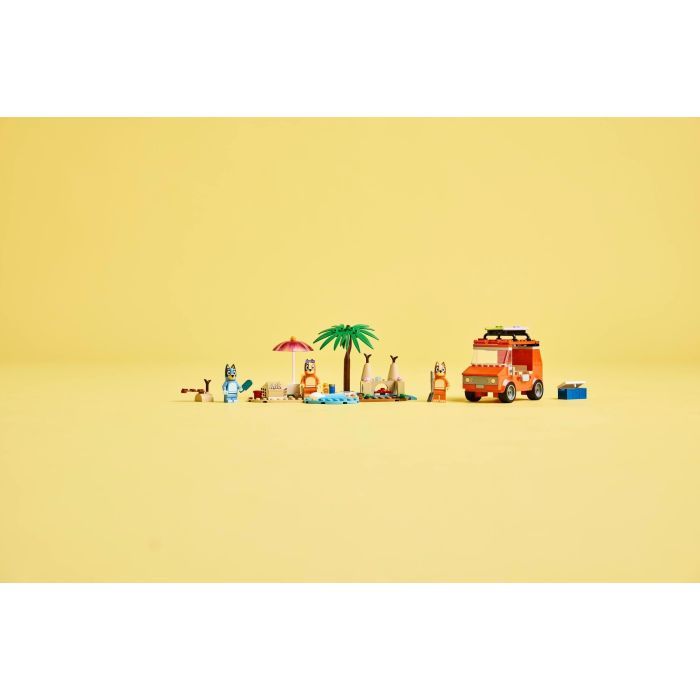 Конструктор LEGO Bluey Пляж і сімейна поїздка на автомобілі Блуї (11202) зображення 12