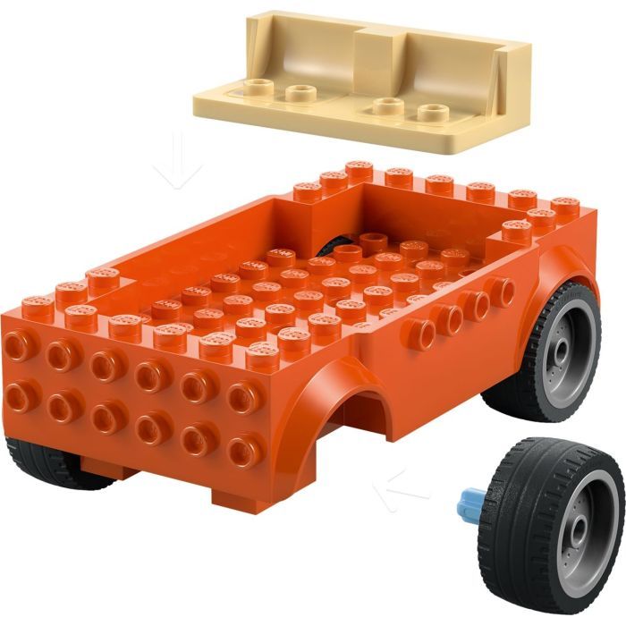 Конструктор LEGO Bluey Пляж і сімейна поїздка на автомобілі Блуї (11202) зображення 7