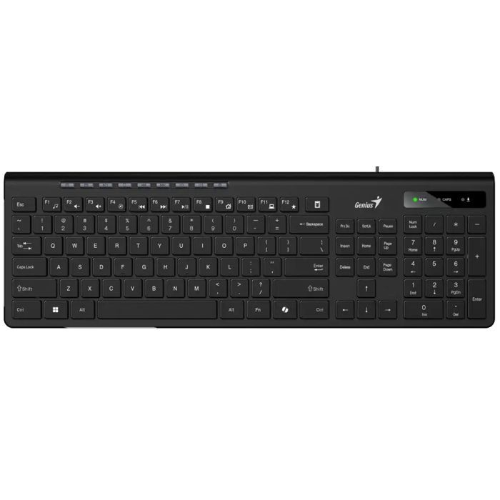 Клавиатура Genius SlimStar 230II USB UA Black (31310048406)