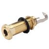 Выходной разъем для гитары Paxphil Cylinder Flush Mount Jack (Gold) (LJ-20/2P GD)