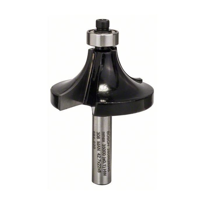Фреза Bosch Professional карнизна, Std, S8, R3, L10.2 (2.608.628.344) зображення 2