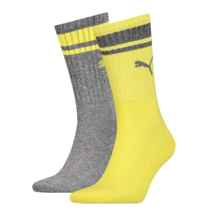 Шкарпетки Puma Crew Heritage Stripe Unisex 261058001-004 фіолетовий/м'ятний 39-42 (8718824801117) зображення 2