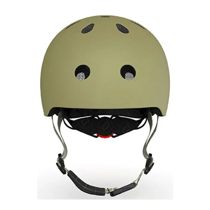 Шолом Scoot&Ride оливковий з ліхтариком 45-51см (SR-181206-OLIVE) зображення 3