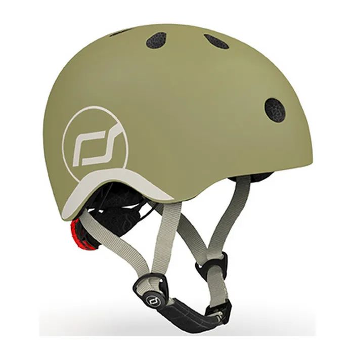 Шолом Scoot&Ride оливковий з ліхтариком 45-51см (SR-181206-OLIVE) зображення 6