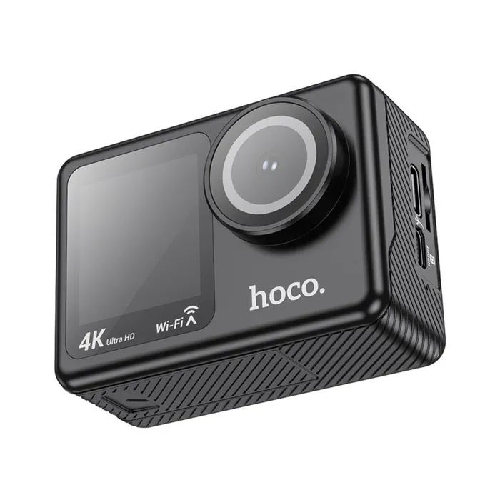 Экшн-камера HOCO DV101 Dual color screen Black (6942007616805) изображение 3