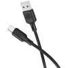 Дата кабель USB 2.0 AM to USB-C 2.0m silicone black BOROFONE (6941991115509) изображение 2
