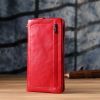 Кошелек ST Leather С отделением под телефон из натуральной кожи Красный (23100) изображение 10
