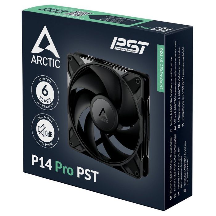 Кулер до корпусу Arctic P14 PRO PST (ACFAN00314A) зображення 6