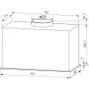 Вытяжка кухонная Interline BOXGLASS BL A/60 PB/2/T изображение 7