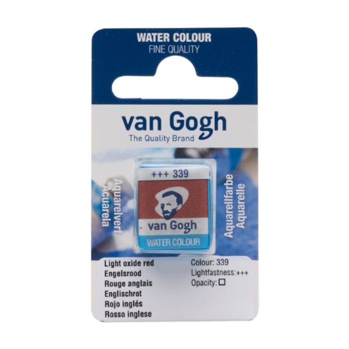 Акварельні фарби Royal Talens Van Gogh (339), Англійська червона, кювета (8712079419189)