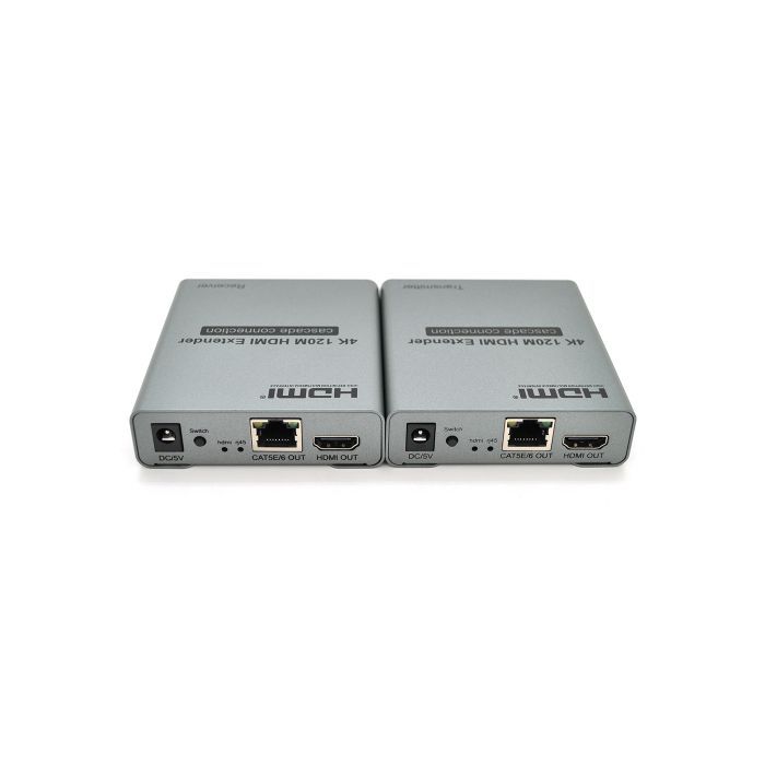 Адаптер HDMI extender 120m CAT5E/6 4K 1080P Voltronic (YT-SCPE HDM-100m1080Р+A) изображение 3