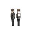 Патч-корд 1м, S/FTP, cat 8.1, AWG 24/7, LSZH, black Digitus (DK-1843-010) изображение 2