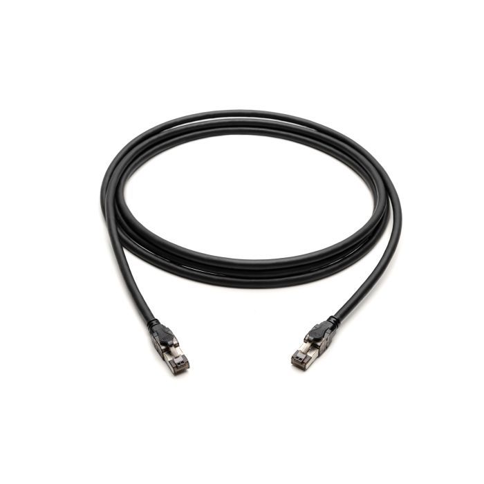 Патч-корд 1м, S/FTP, cat 8.1, AWG 24/7, LSZH, black Digitus (DK-1843-010) изображение 3