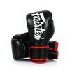 Боксерские перчатки Fairtex BGV14 Black 12 унцій (бинти в комплекті) (BGV14_12oz_Black) изображение 2