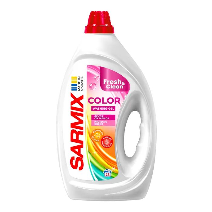 Гель для прання Sarmix Color 900 мл (4820268103963)