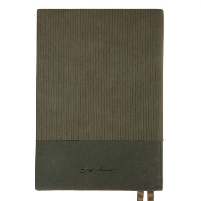 Тижневик Leo planner А5 датований 2026 "Velvet", м‘який, темно-зелений, 368 сторінок (252637) зображення 2
