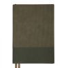 Тижневик Leo planner А5 датований 2026 "Velvet", м‘який, темно-зелений, 368 сторінок (252637)