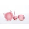 Тарелка детская FreeON Kitty, силіконова pink (46330) изображение 3