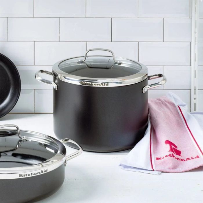 Кастрюля KitchenAid Aluline 24 см 8 л з керамічним покриттям (CC001258-001) изображение 3
