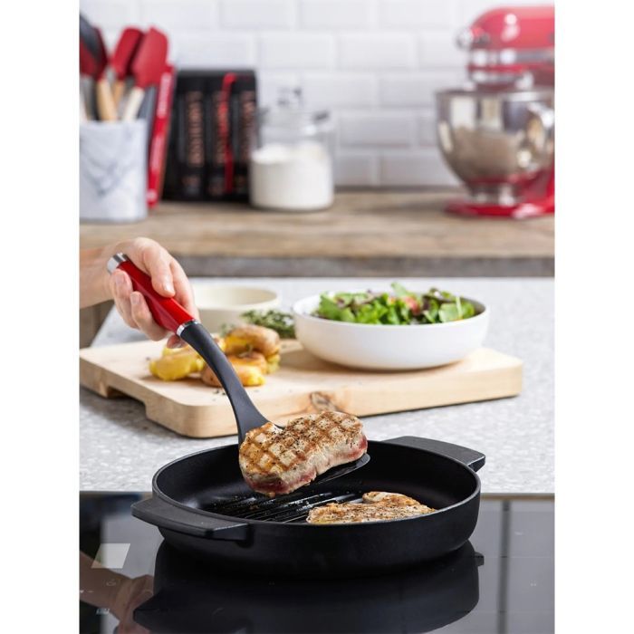 Сковорода KitchenAid Matte Oven-to-table гриль 26 см (CC004600-001) зображення 2