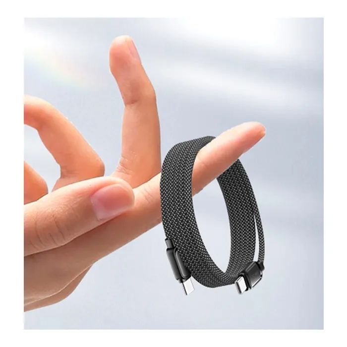 Дата кабель USB-C to USB-C 1.0m 100W black Essager (EXCTT1-TD01-P) изображение 10