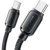 Дата кабель USB-C to USB-C 1.0m 100W black Essager (EXCTT1-TD01-P) изображение 3