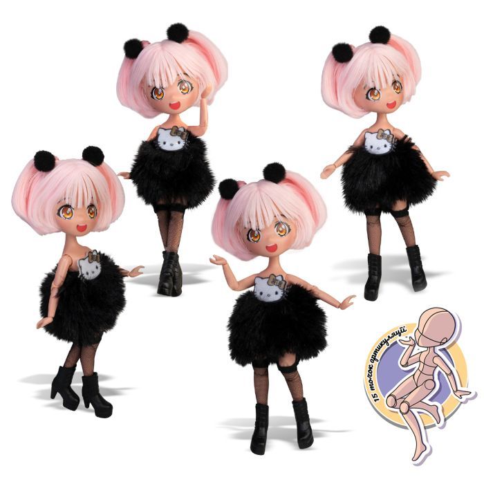 Лялька 4SF Manga Dolls серії Hello Kitty – Золота Діва (HKTF0200) зображення 6