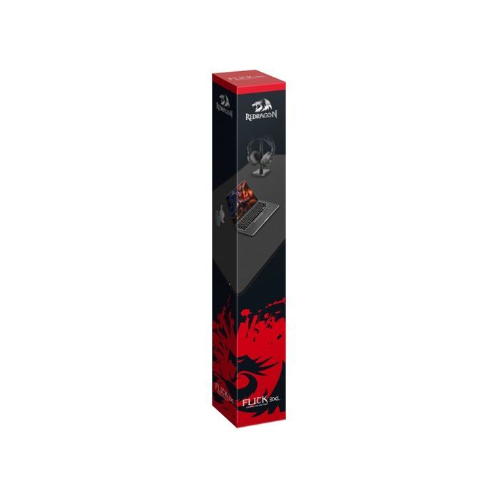 Коврик для мышки Redragon Flick 3XL Black (70787) изображение 5 Коврик для мышки Redragon Flick 3XL Black (70787) изображение 5