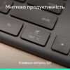 Клавиатура Logitech Slim Solar+ for Business Wireless/Bluetooth Graphite (920-013779) изображение 4 Клавиатура Logitech Slim Solar+ for Business Wireless/Bluetooth Graphite (920-013779) изображение 4
