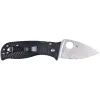 Нож Spyderco Lil Temperance 3 Lightweight Serrated Black (C69SBK3) изображение 2
