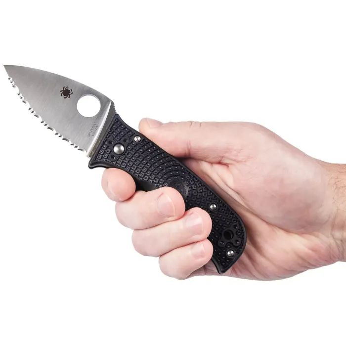 Нож Spyderco Lil Temperance 3 Lightweight Black (C69PBK3) изображение 5