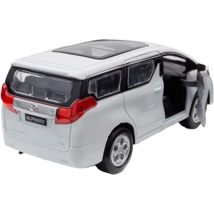 Машина TechnoDrive Toyota Alphard белый (KM250419) изображение 10