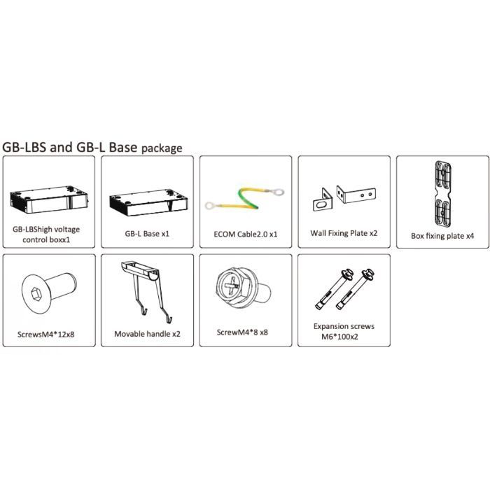BMS контроллер Deye GB-SL + Base for AIO (GBLB) (GB-SL +Base forAIO (GBLB)) изображение 5