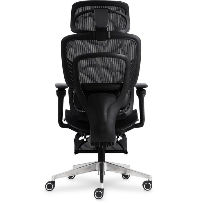 Офісне крісло Mealux M10 Air Massage (з масажним ефектом) Black (HF-M10 M/BB) зображення 2