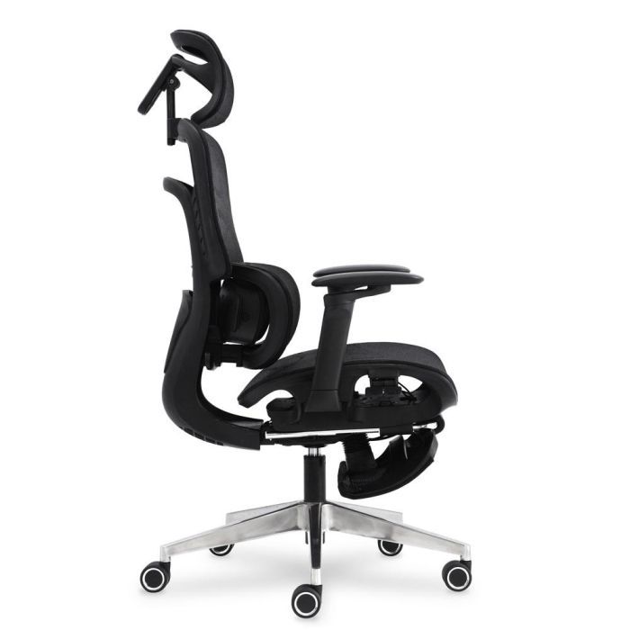 Офісне крісло Mealux M10 Air Massage (з масажним ефектом) Black (HF-M10 M/BB) зображення 5