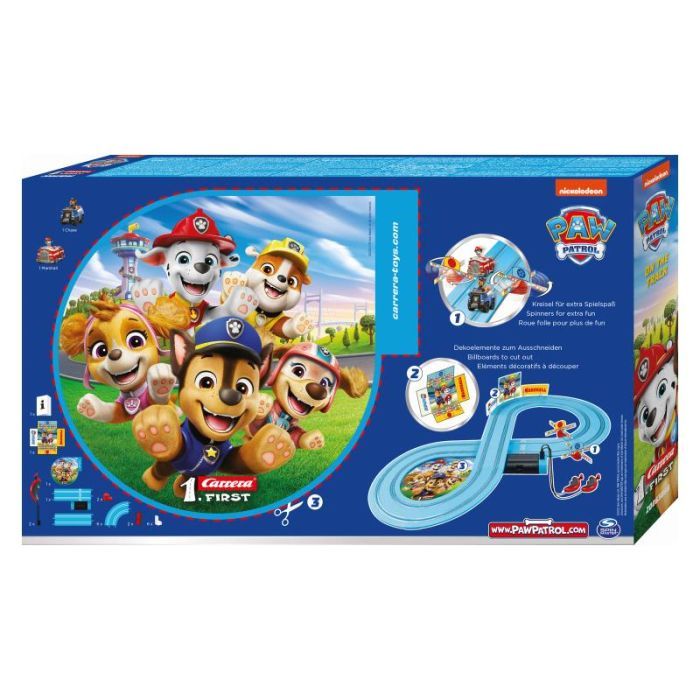 Автотрек Carrera First Paw Patrol На трассе, длина трассы 2.4 м (CR-20063056) изображение 11