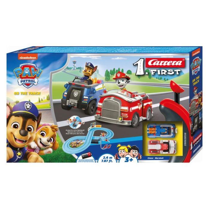 Автотрек Carrera First Paw Patrol На трассе, длина трассы 2.4 м (CR-20063056) изображение 2