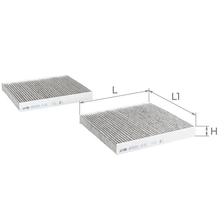 Фильтр салона ALPHA FILTER AF5091a-2