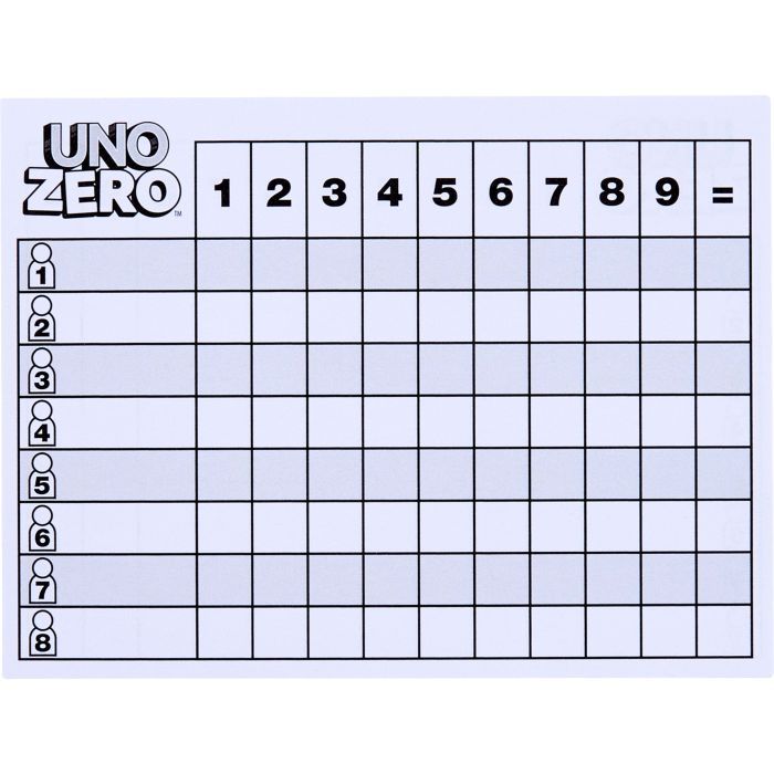 Настільна гра UNO Zero (JHH48) зображення 4