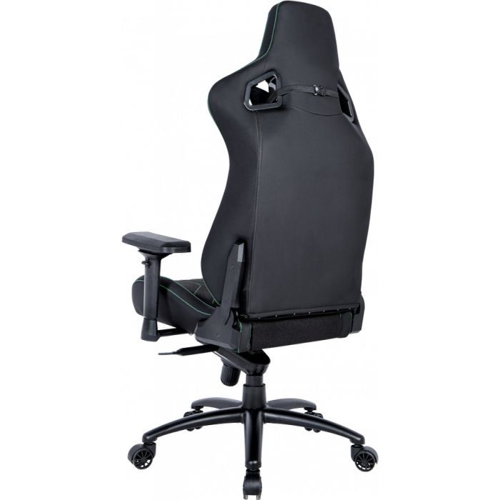 Крісло ігрове GT Racer X-8006 Black/Green (X-8006 Fabric Black/Green) зображення 5