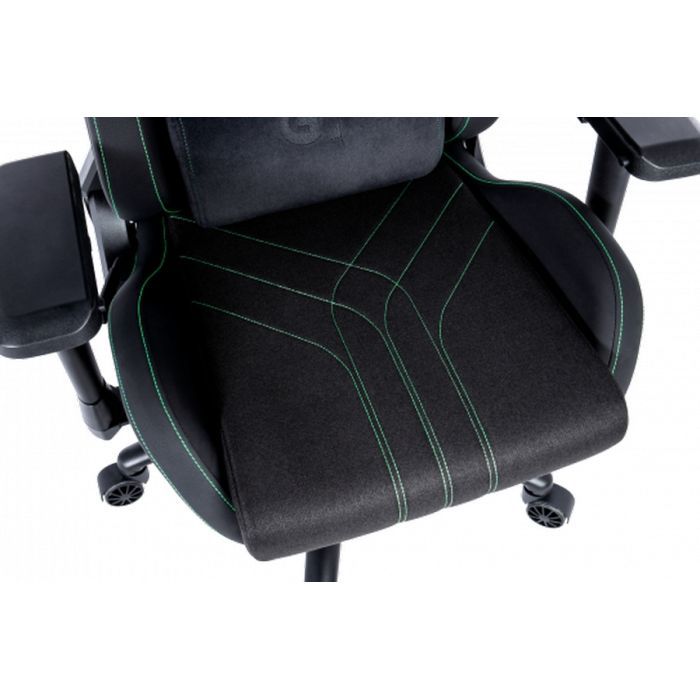 Крісло ігрове GT Racer X-8006 Black/Green (X-8006 Fabric Black/Green) зображення 7