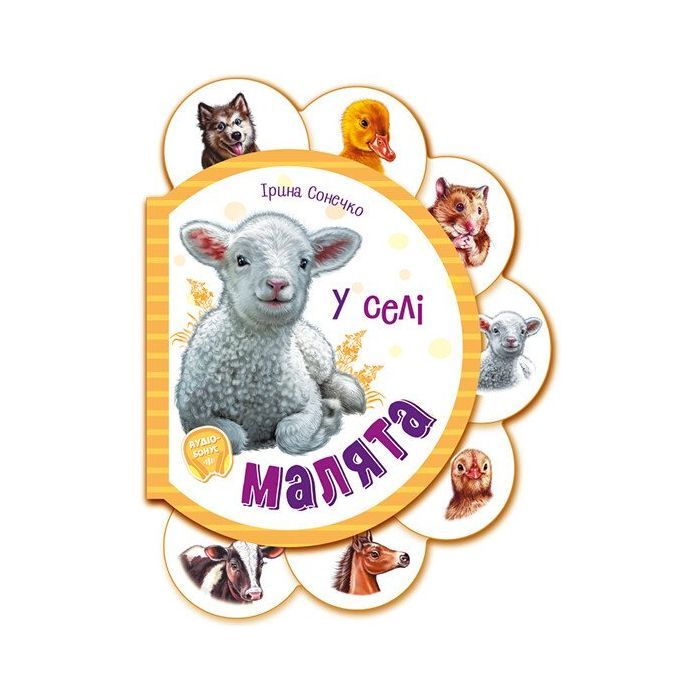 Книга Малята у селі + Аудіо-бонус - Ірина Сонечко Ранок (9789667508593)