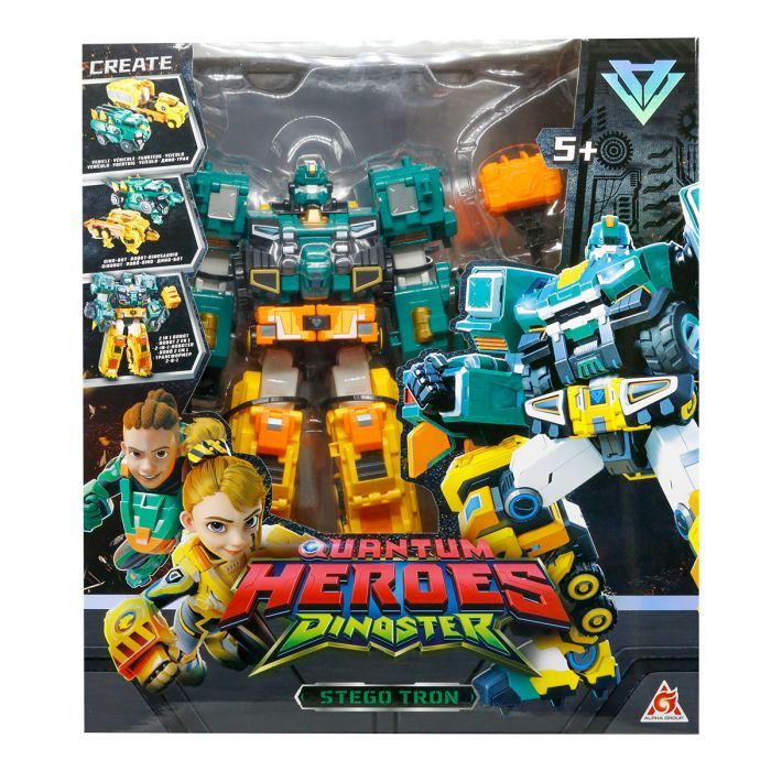 Трансформер Dinoster Стего Трон (2 машины, динозавры) (EU580804) изображение 9