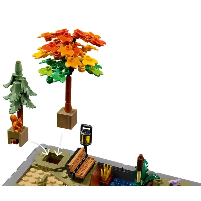 Конструктор LEGO Icons Осенний коттеджный сад (11372) изображение 7