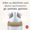 Пляшечка для годування Nuk Perfect Match S Веселка, скляна, 120 мл (3954140) зображення 3