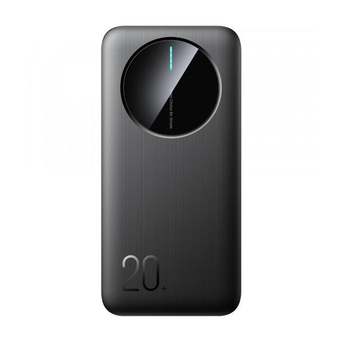Батарея універсальна JOYROOM 20000mAh 12W 2xUSB-A, USB-C In/Out Black (JR-PBF14)