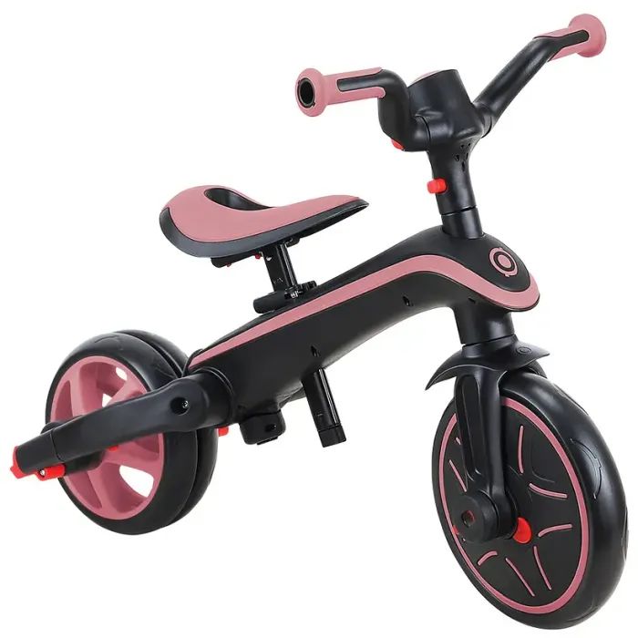 Дитячий велосипед Globber Explorer trike Foldable 4 в 1, рожевий (732-210-2) зображення 10